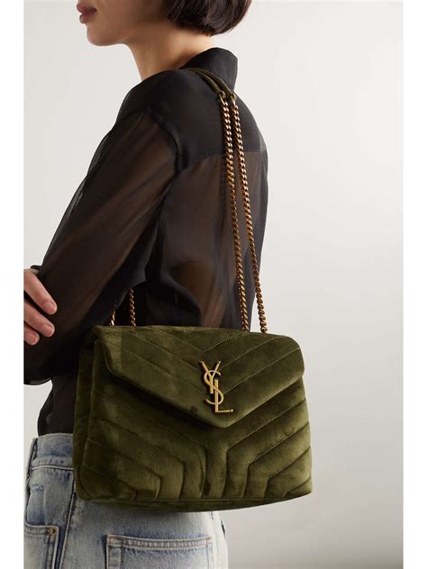 ysl green bag price|YSL quilted shoulder bag.